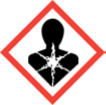 GHS08 health hazard pictogram