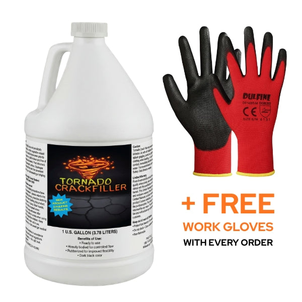 Tornado Crackfiller – Pavement Crack Sealant (1 Gallon)