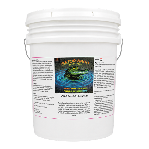 Gator-Nado Crackfiller – Professional Pavement Crack Sealant (4.75 Gallon Bucket)